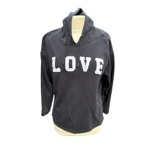 Bobbie Brooks Black LOVE Hoodie